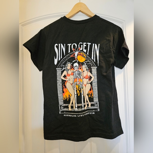 NWOT Assholes Live Forever Tee- Small - Picture 2 of 5